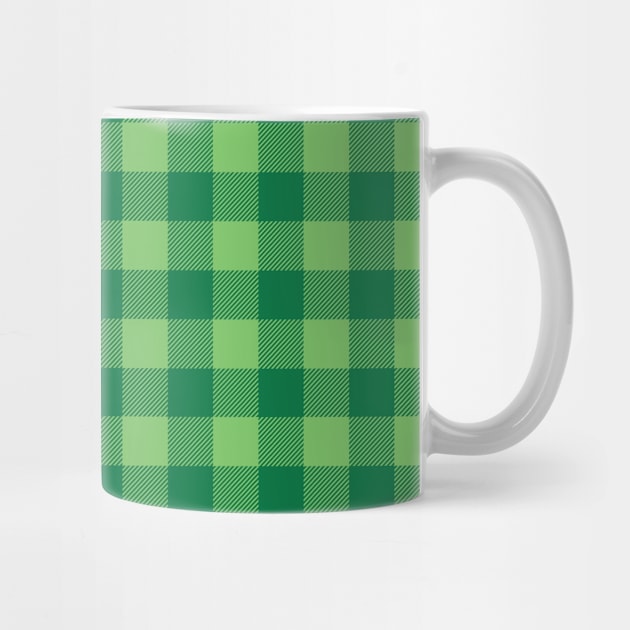 Christmas square green pattern by Inspired-DS